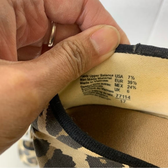 Prediction Animal Print Groblin Earthy Core Academia Ballet Flats Size 7.5 - Picture 6 of 14